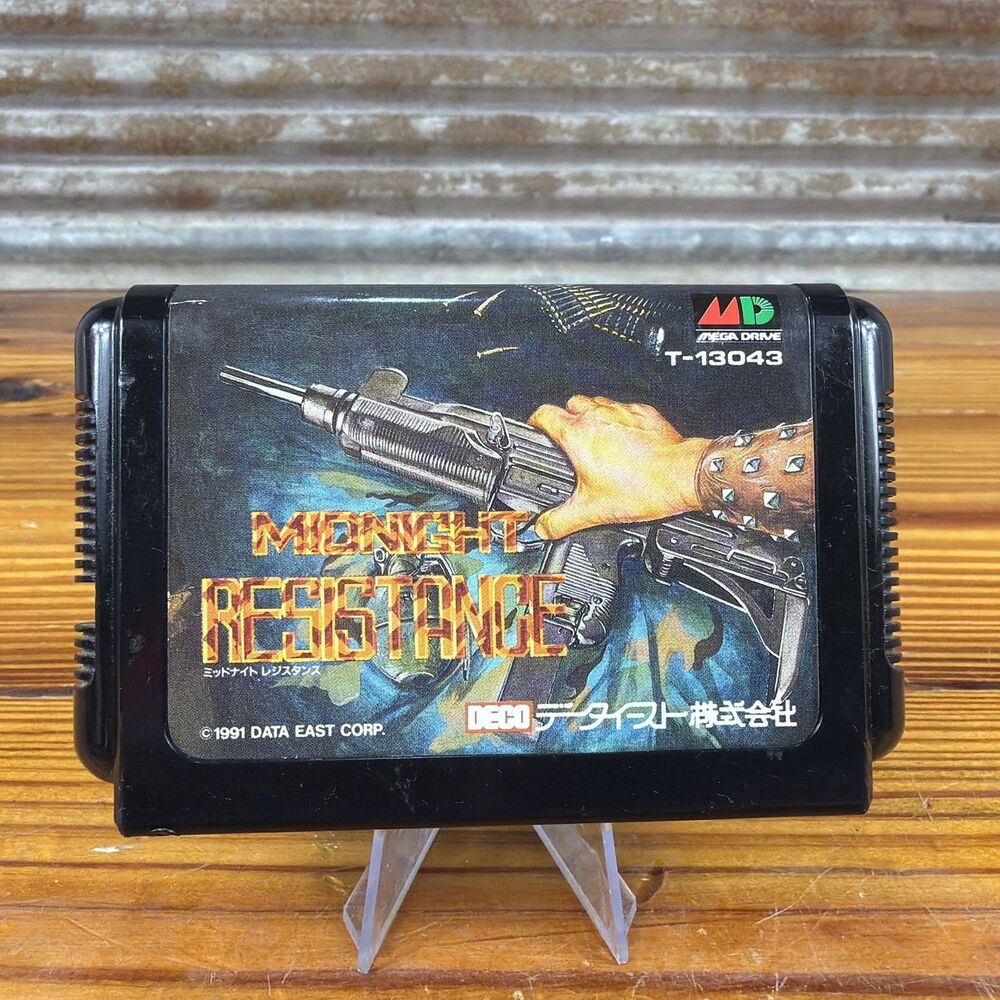 Midnight Resistance - JP Sega Mega Drive TESTED works great!
